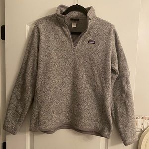 Patagonia Women’s Better Sweater 1/4 Zip Pullover Size Large